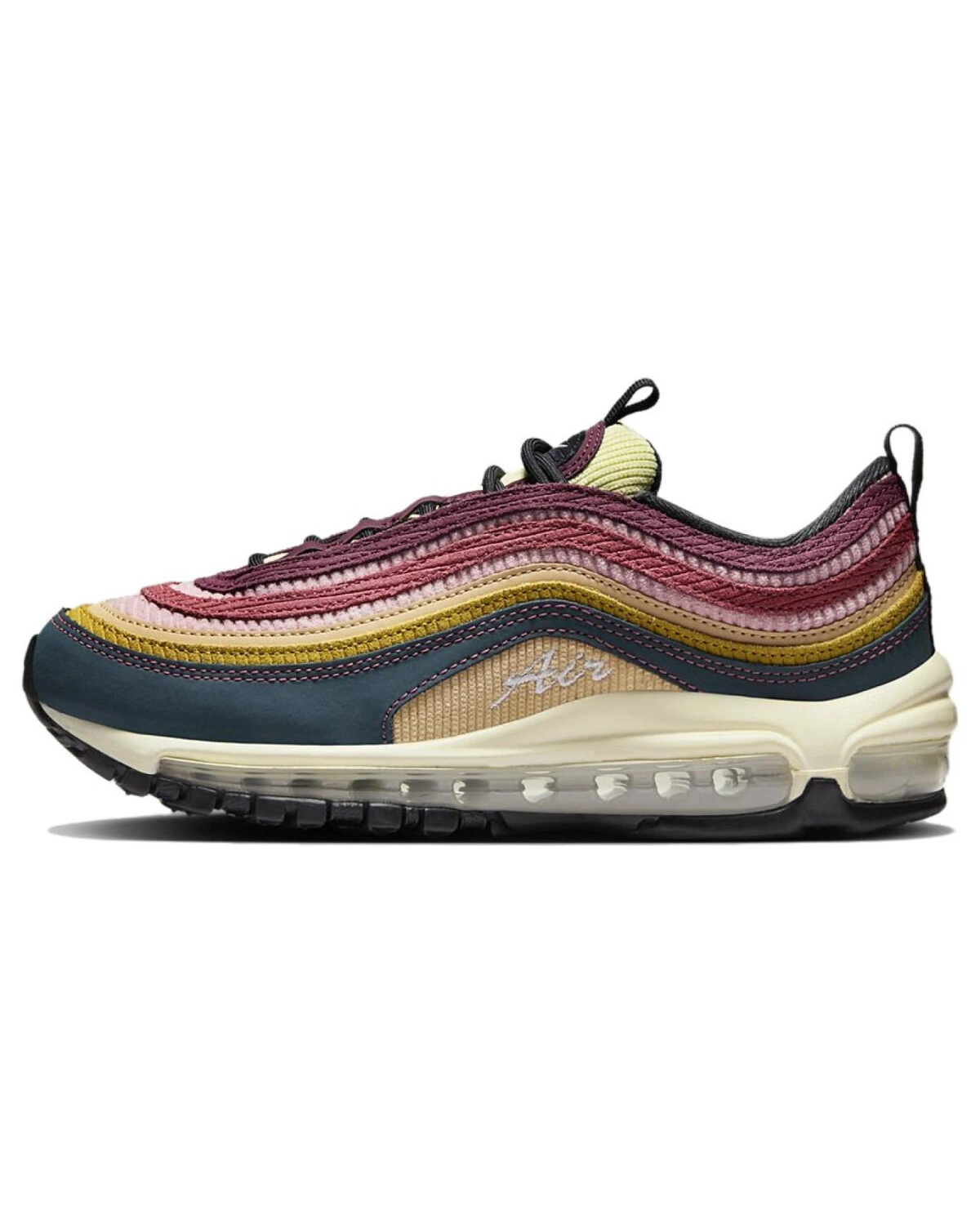 Nike Air Max 97 женские повседневные кроссовки комфортные красно-сине-белые картинка