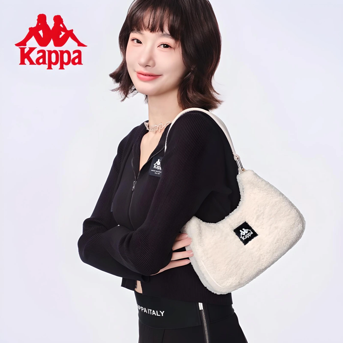 Стильная плюшевая сумка картинка