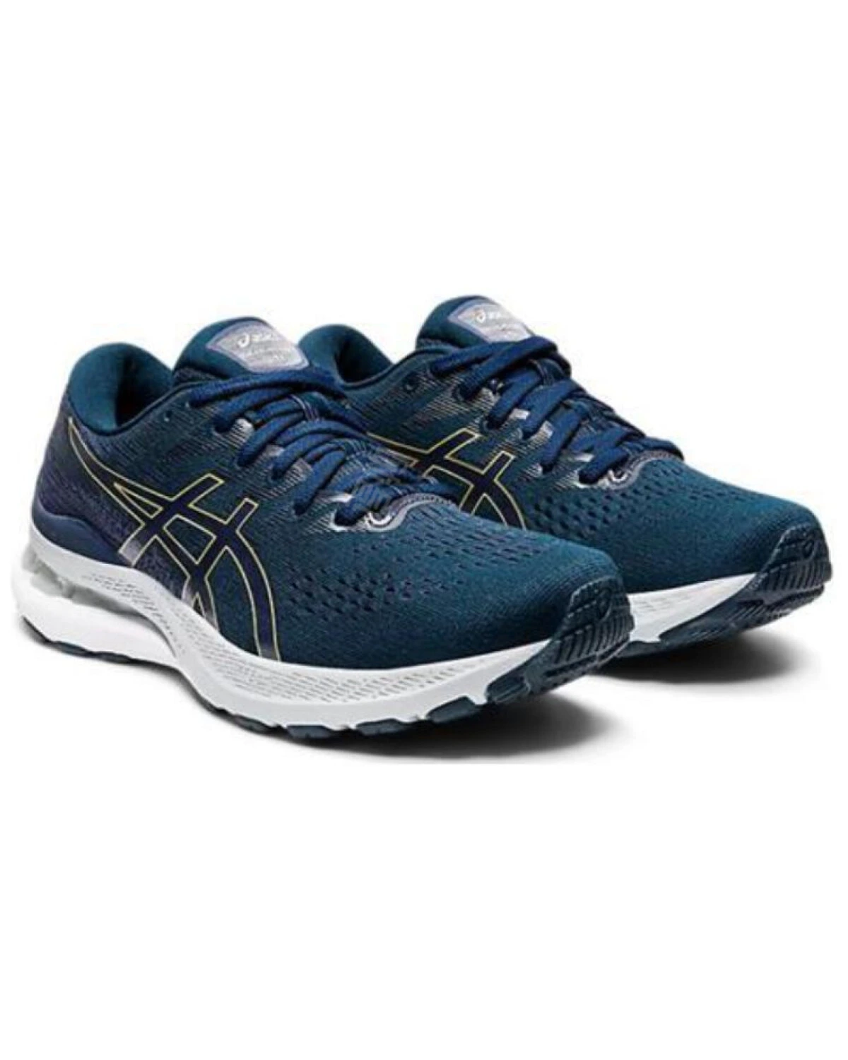 Asics Gel-Kayano 28 женские спортивные кроссовки для марафона синие картинка