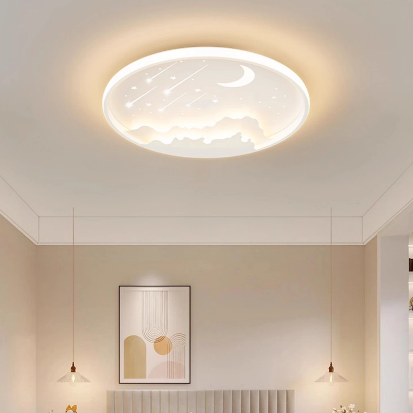 Люстра звездное небо (Белый) картинка