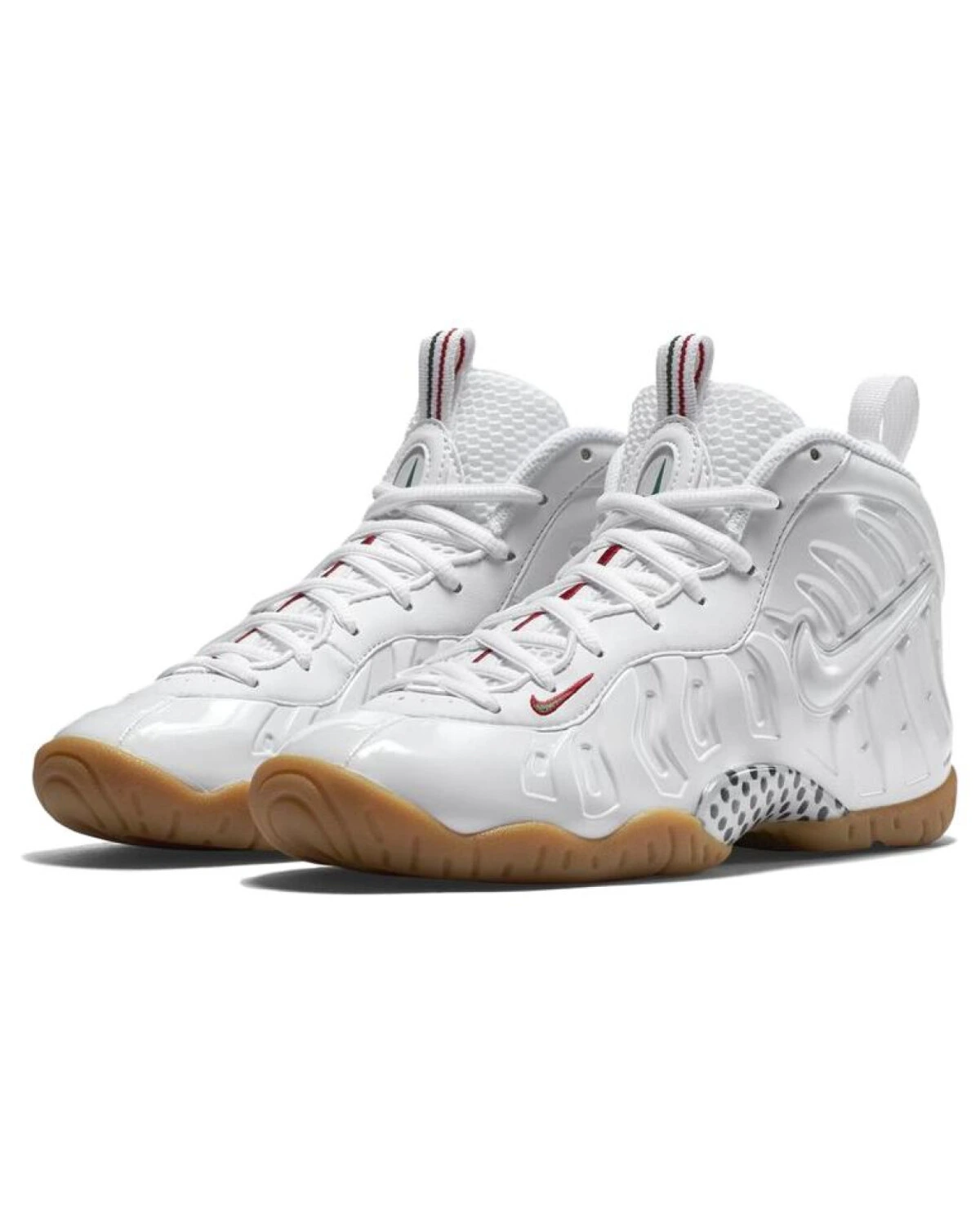 Nike Foamposite Pro Gucci женские кроссовки белые нескользящие легкие картинка