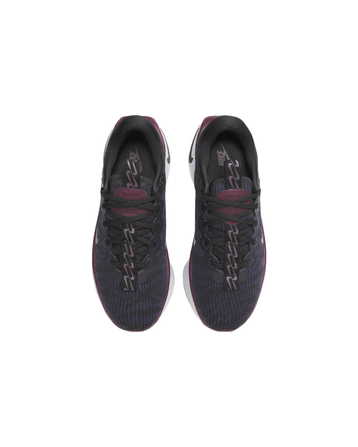 Nike Motiva женские спортивные кроссовки легкие и износостойкие черно-фиолетовые картинка