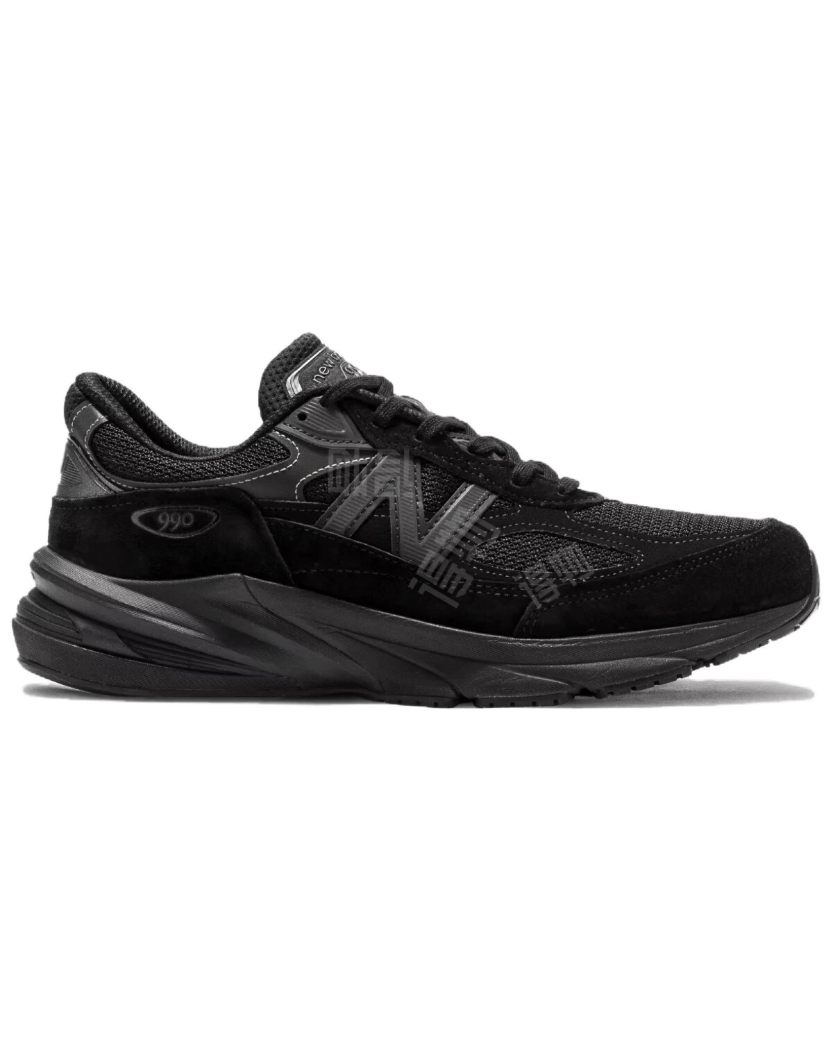 New Balance NB 990 V6 мужские кроссовки чёрные для городской прогулки картинка