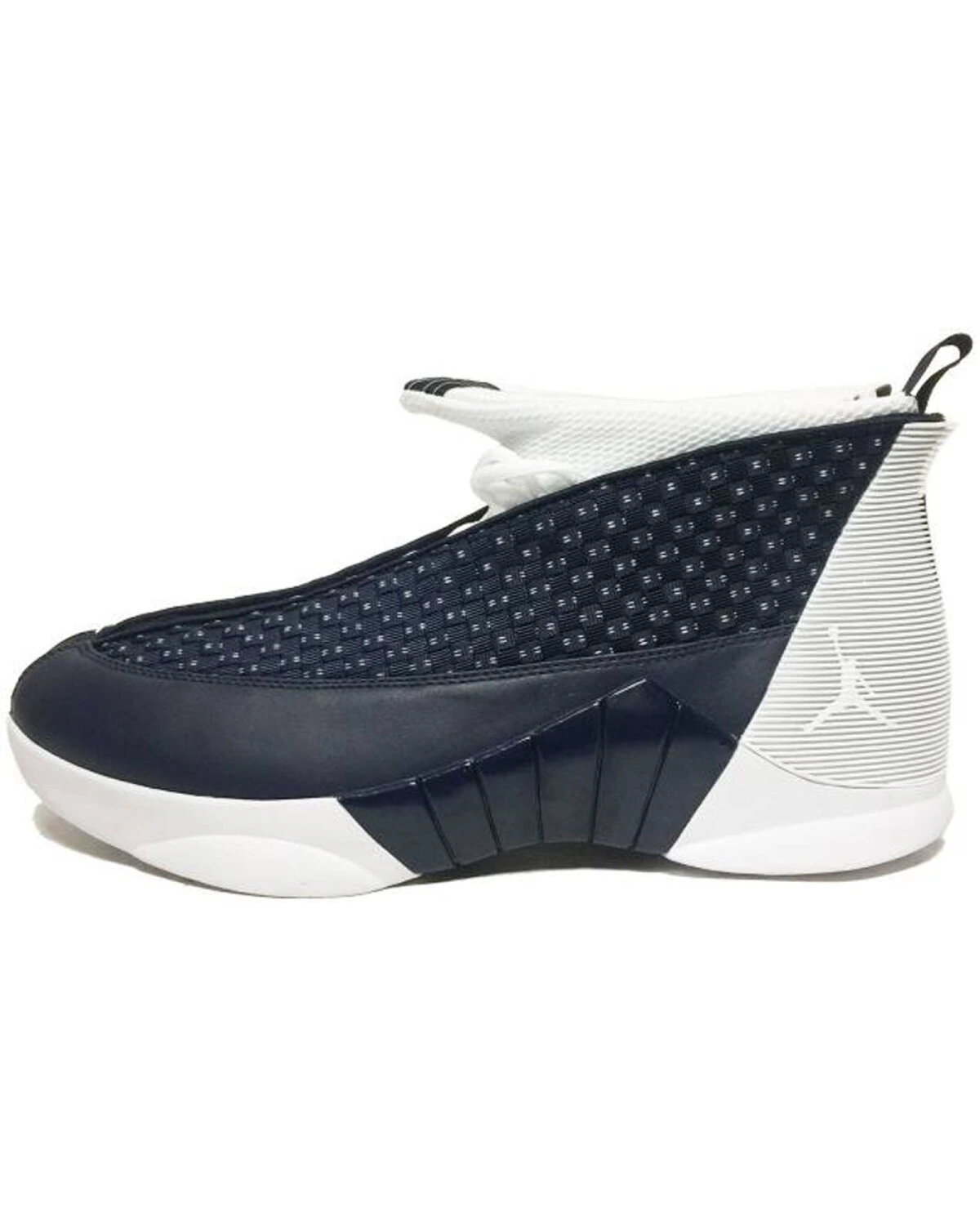 Jordan Air Jordan 15 Retro мужские спортивные кроссовки кожаные сине-белые картинка