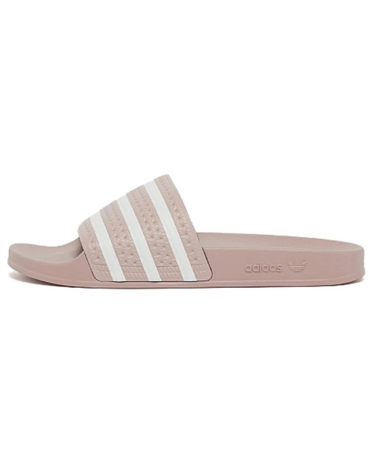 Adidas Originals Adilette шлепанцы розовые с резиновой подошвой картинка