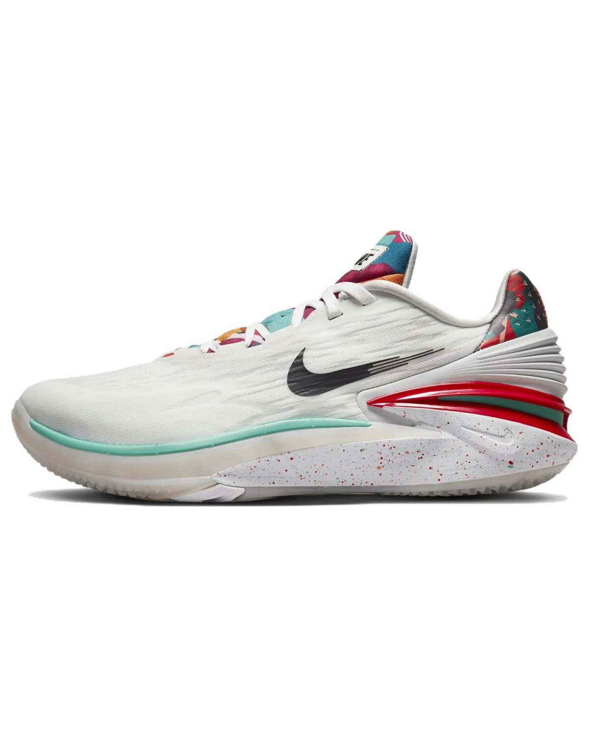 Nike Air Zoom G.T. Cut 2 "Leap High" баскетбольные кроссовки бело-красно-зеленые картинка