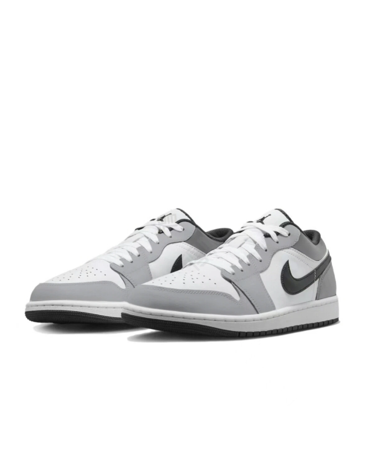 Jordan Air Jordan 1 Low мужские кроссовки бело-серые с амортизацией и нескользящей подошвой картинка