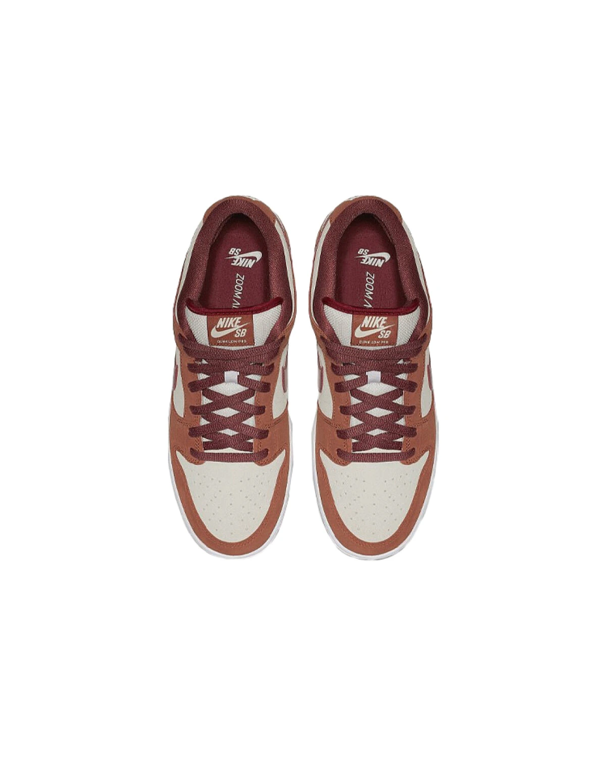 Nike Dunk SB Pro Russet Cedar мужские и женские кроссовки коричневые синтетические картинка
