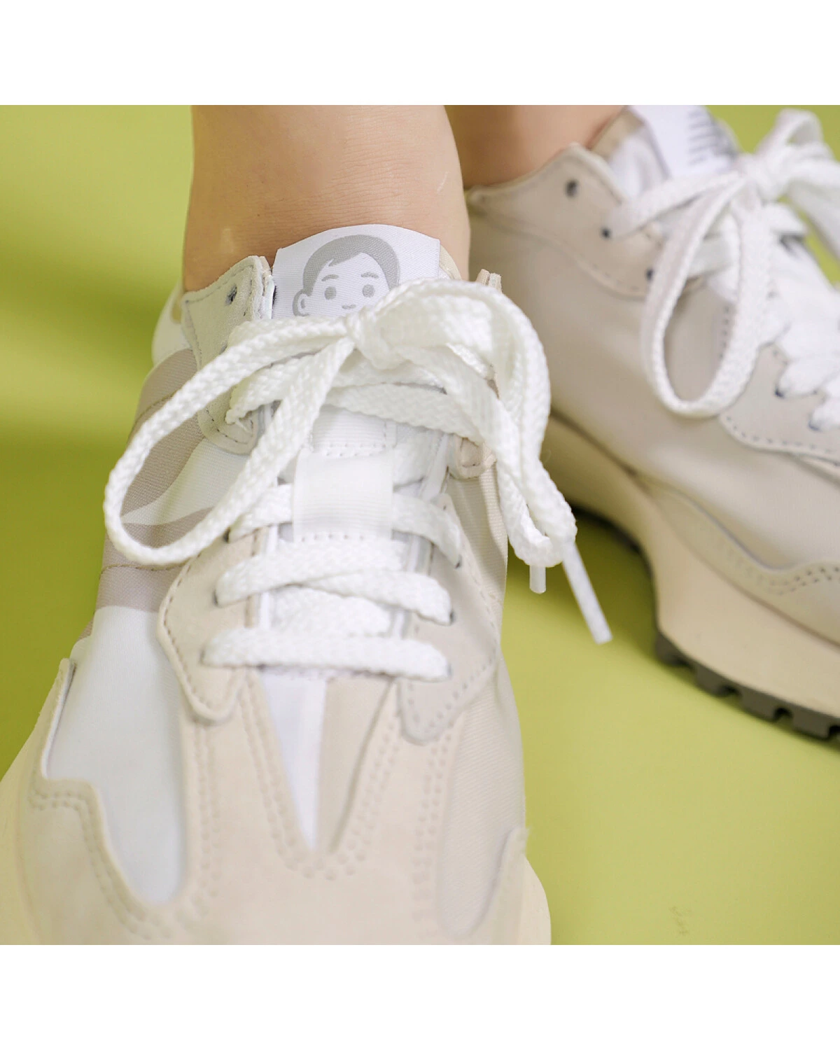 New Balance 327 мужские и женские кроссовки повседневные серо-белые картинка