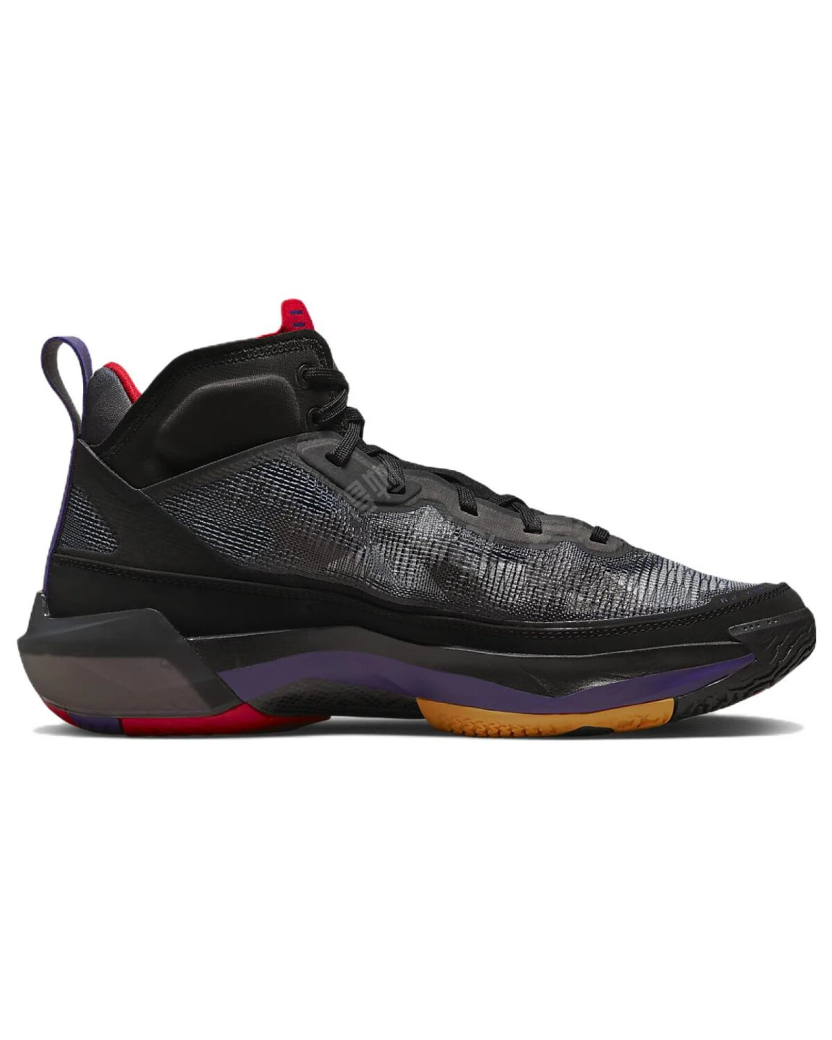 Jordan Air Jordan 37 "Beyond Borders" мужские баскетбольные кроссовки высокие черно-красные картинка