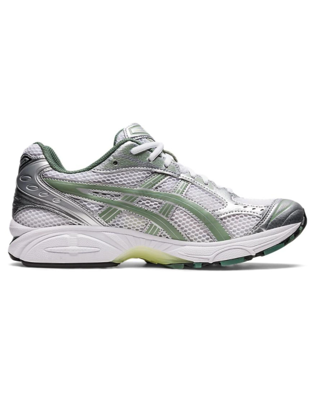 Asics Gel-Kayano 14 мужские спортивные кроссовки текстильные серебристые картинка