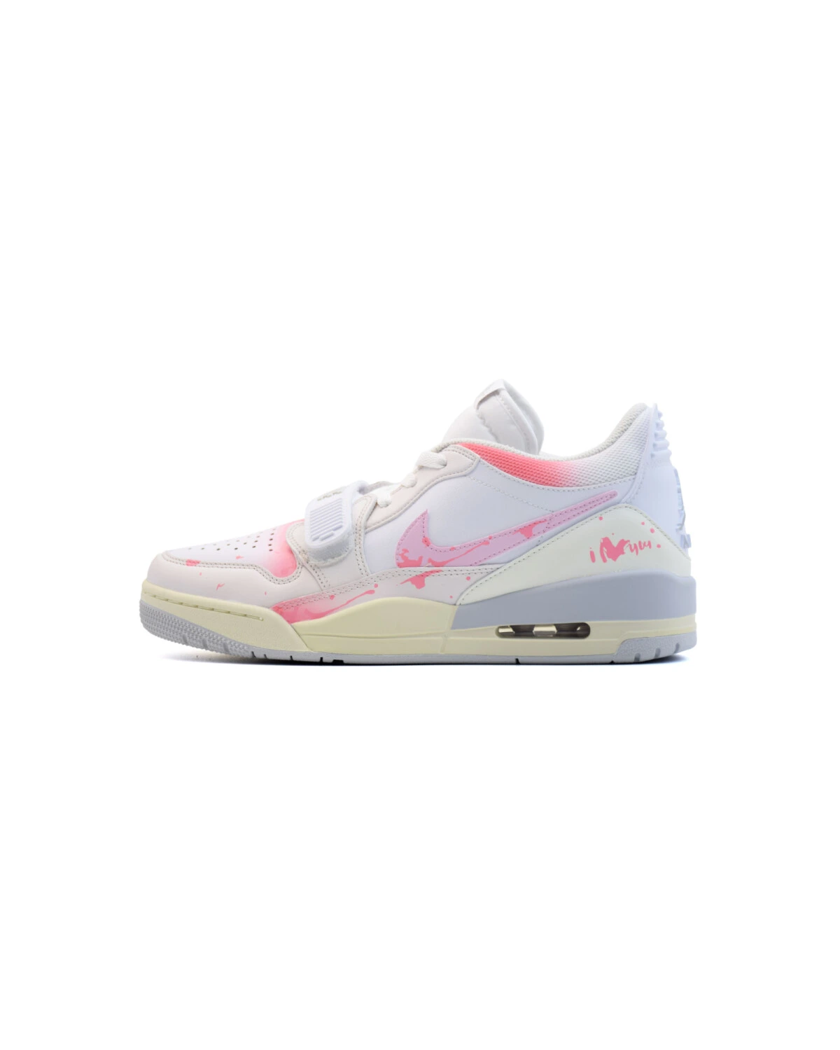 Jordan Legacy 312 мужские кроссовки бело-розовые повседневные картинка