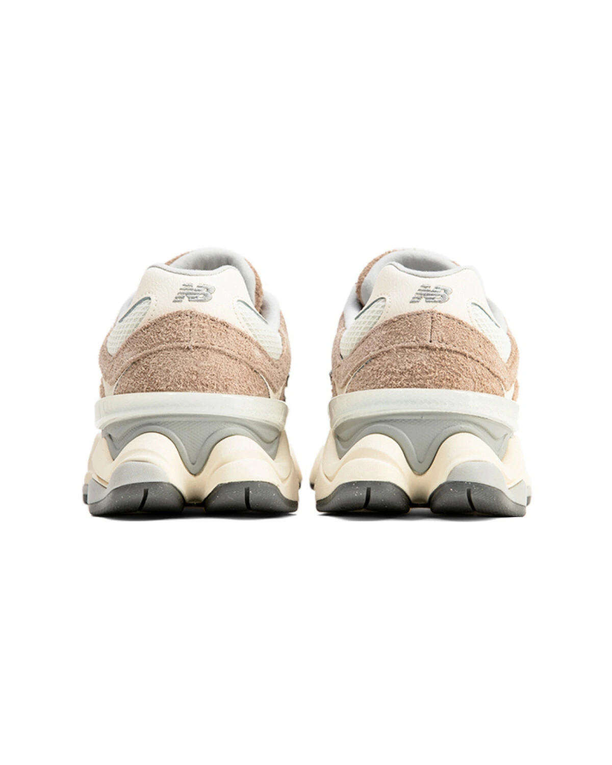 New Balance 9060 унисекс кроссовки бежевые повседневные картинка