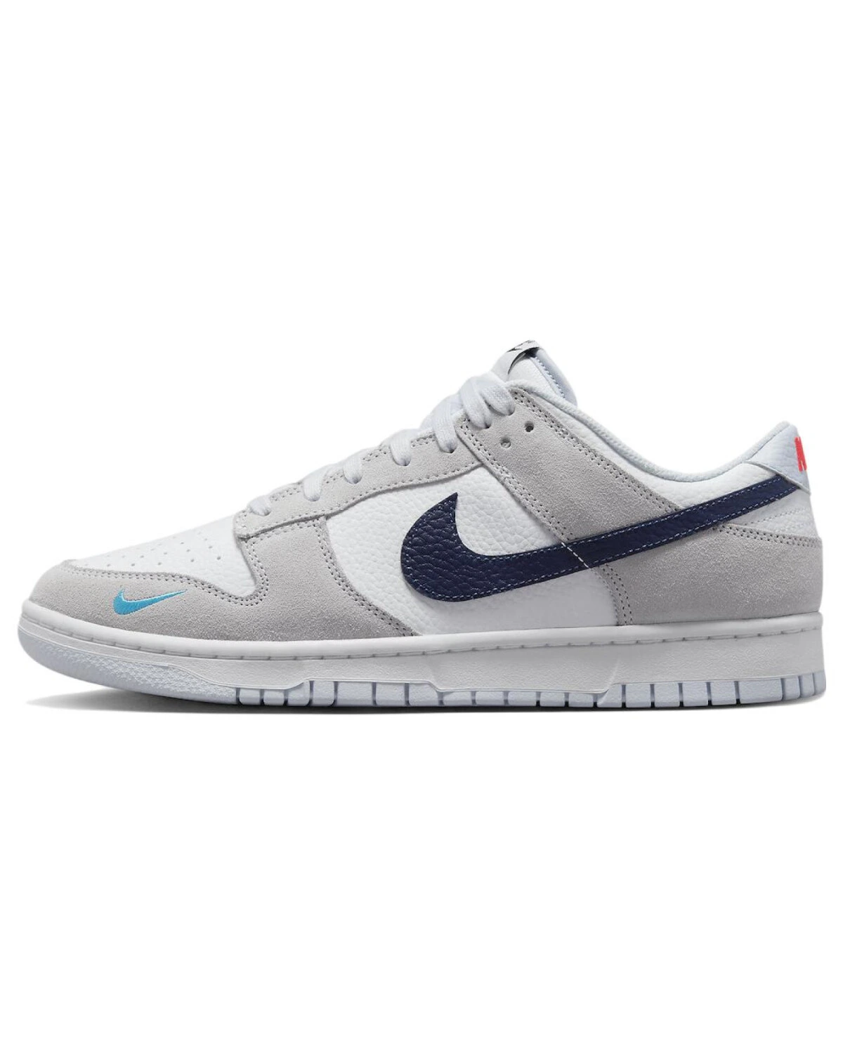 Nike Dunk unisex кроссовки для скейтбординга белые из ткани и синтетической кожи картинка