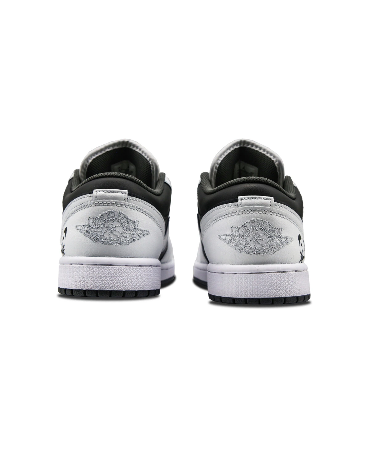 Jordan Air Jordan 1 Low unisex кроссовки ретро черно-белые картинка