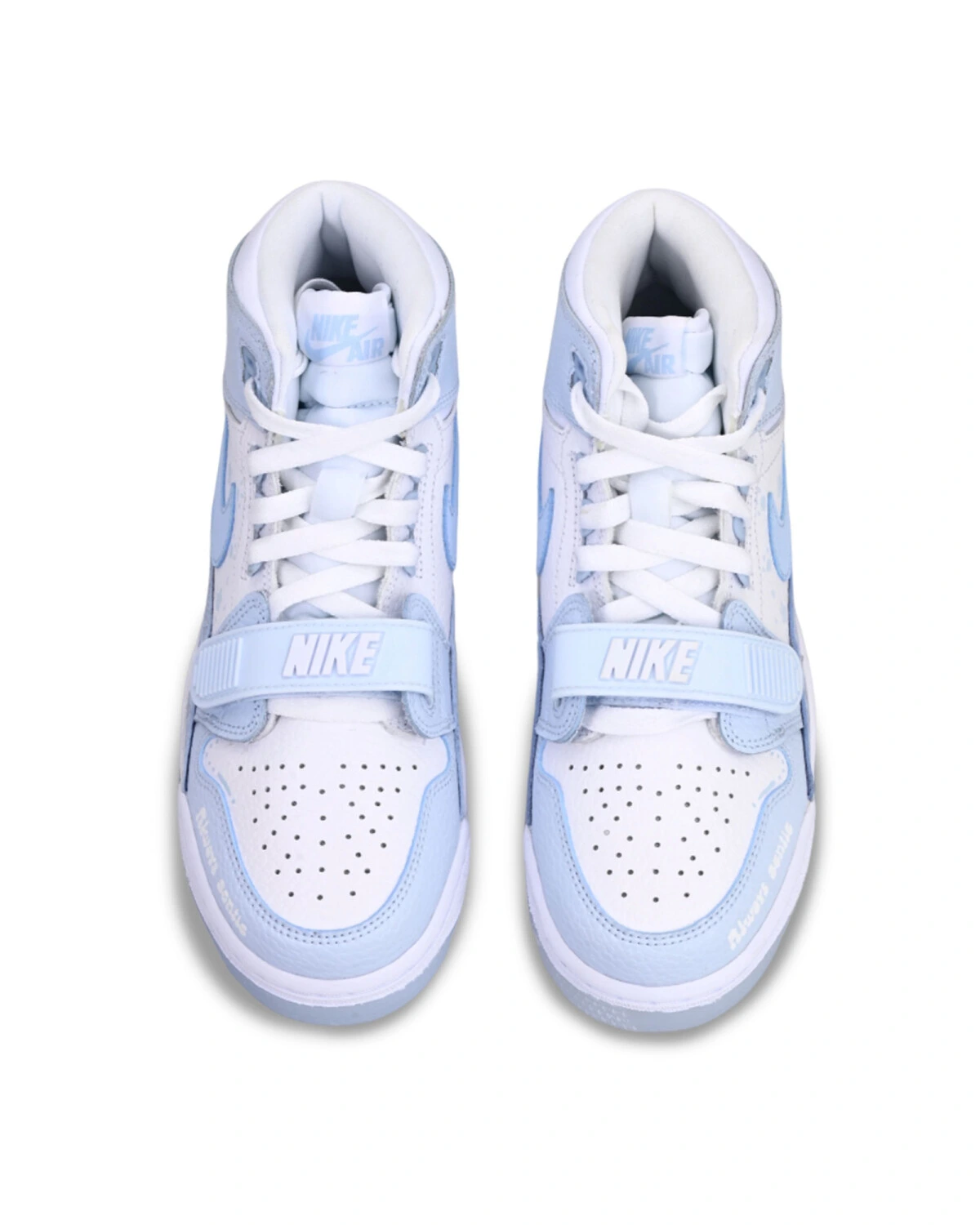 Jordan Legacy 312 unisex кроссовки баскетбольные голубые картинка