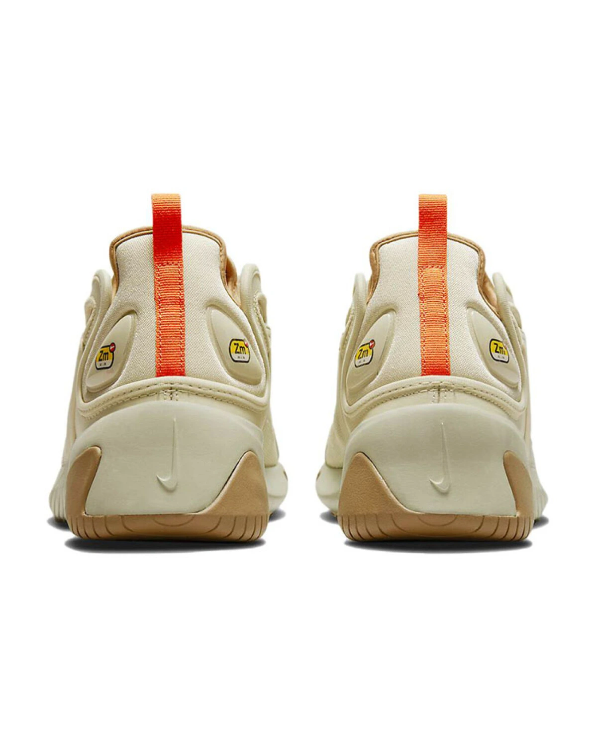 Nike Zoom 2K unisex повседневные кроссовки бежевые с синими вставками картинка
