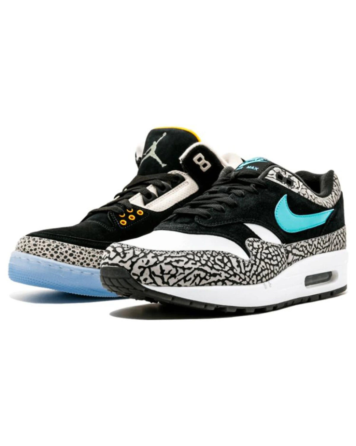 Jordan Air Jordan 3 Max Atmos Pack мужские кроссовки кожаные черные картинка