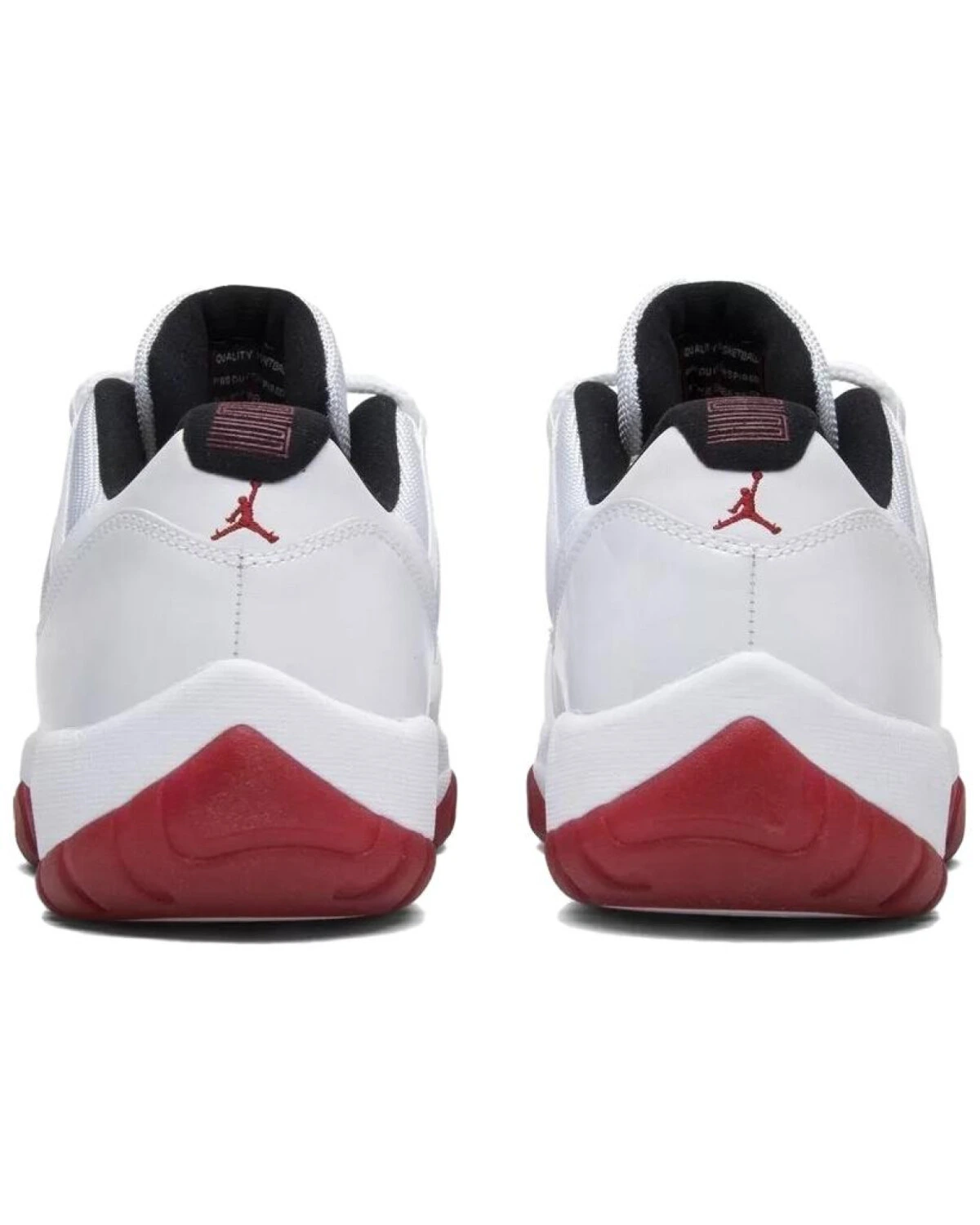 Jordan Air Jordan 11 Retro Low мужские кроссовки бело-красные картинка