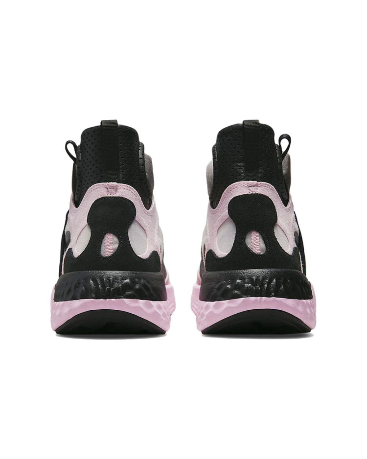 Jordan Delta 3 Унисекс высокие кроссовки из замши черно-розовые картинка
