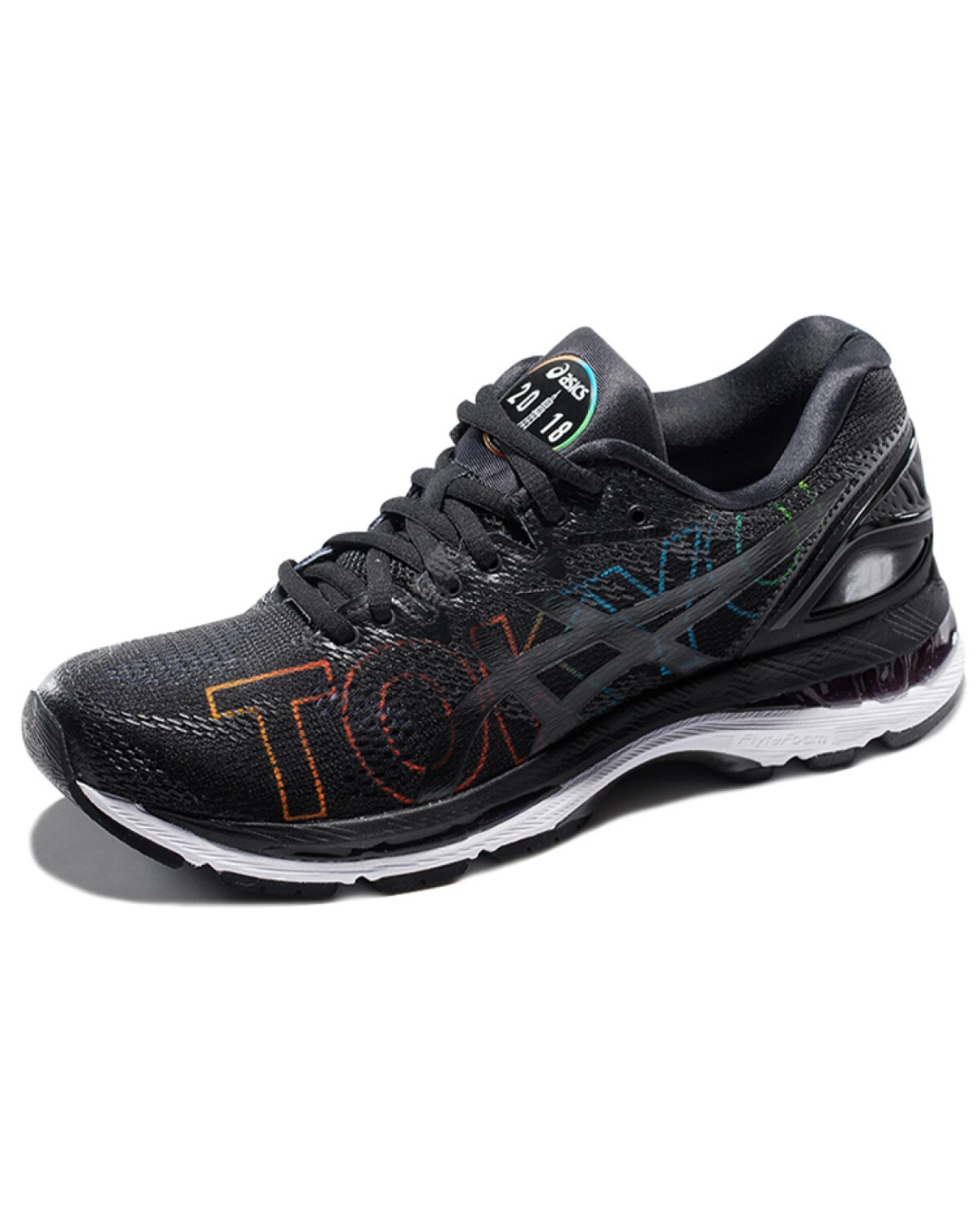 Asics GEL-Nimbus 20 TOKYO женские спортивные кроссовки черно-белые картинка