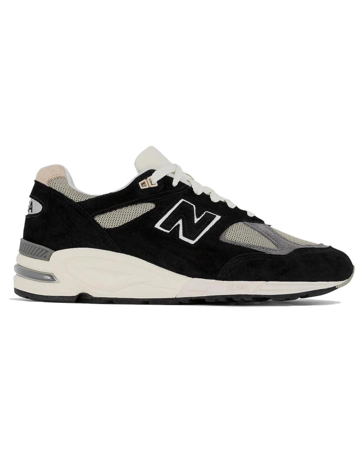 New Balance Teddy Made unisex беговые кроссовки кожа и ткань чёрно-белые картинка