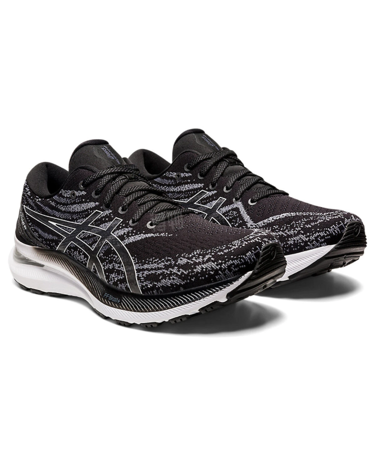 Asics GEL-KAYANO 29 мужские кроссовки для марафона с амортизацией черно-белые картинка