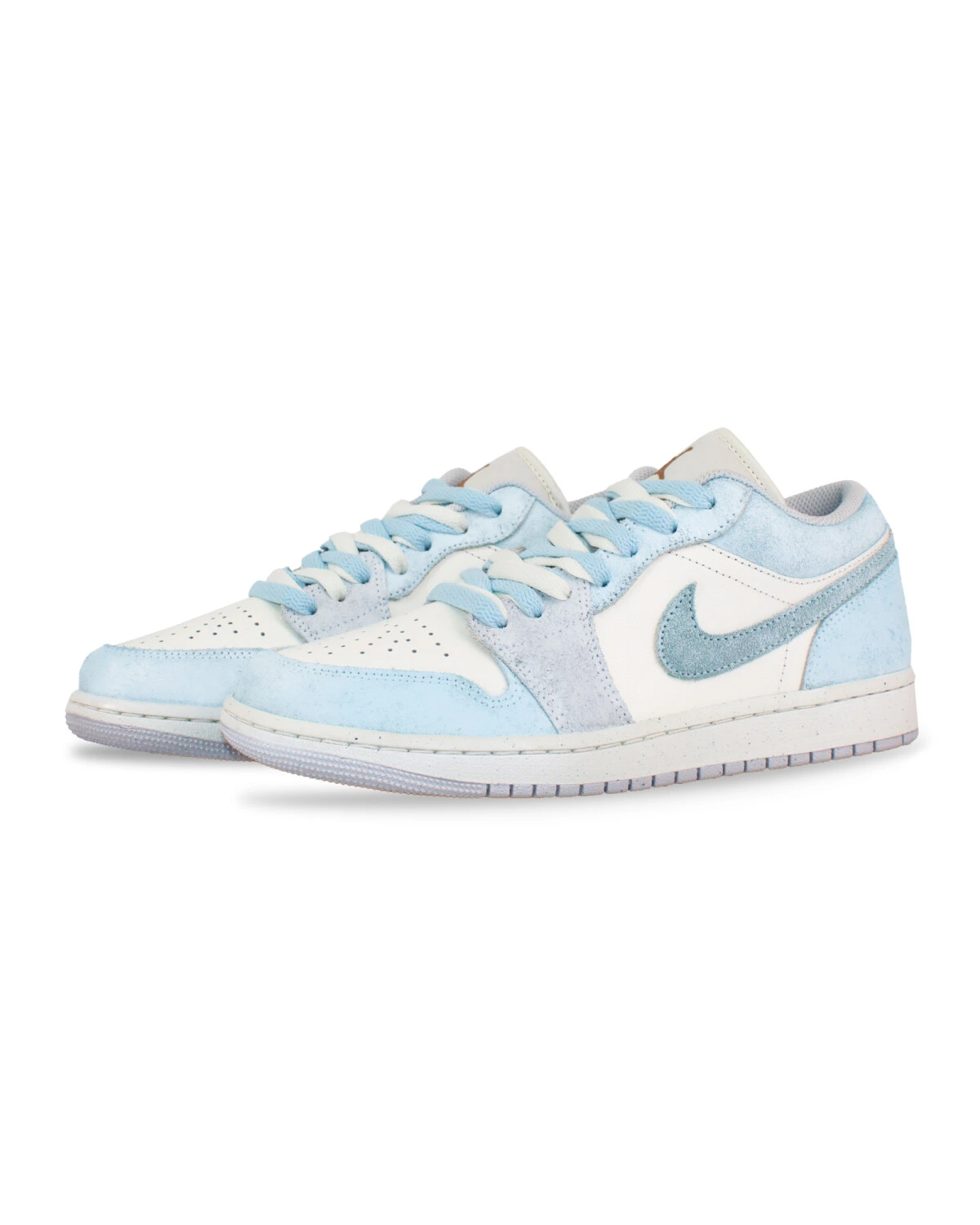 Jordan Air Jordan 1 мужские и женские кроссовки повседневные сине-белые картинка