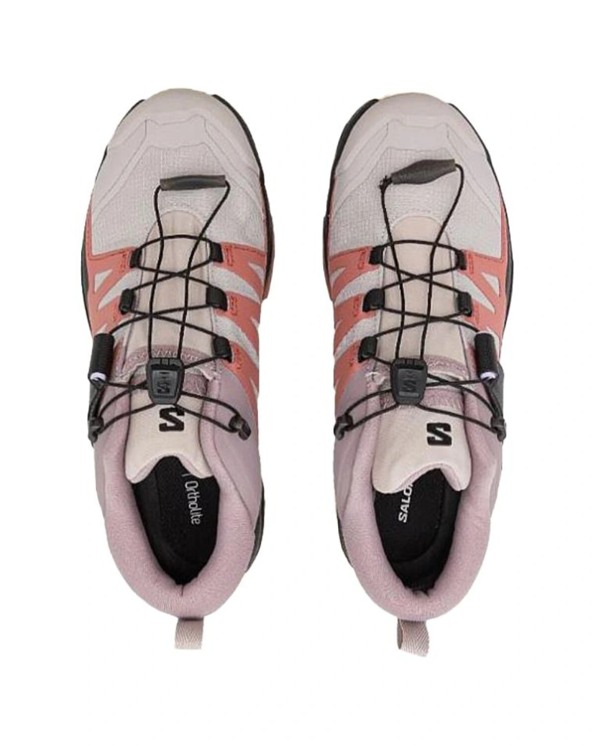 Salomon X Ultra 4 GTX женские кроссовки с Gore-Tex бело-серо-черные картинка