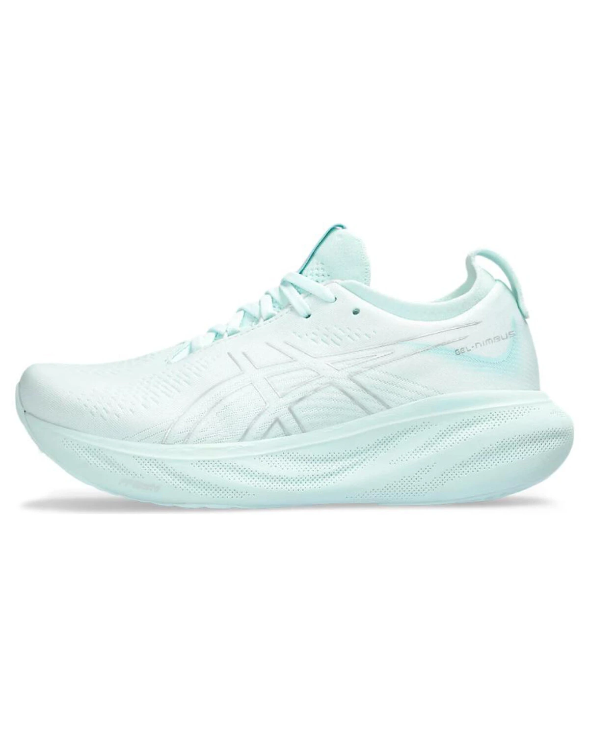 Asics GEL-Nimbus 25 женские кроссовки для бега с амортизацией GEL голубые картинка
