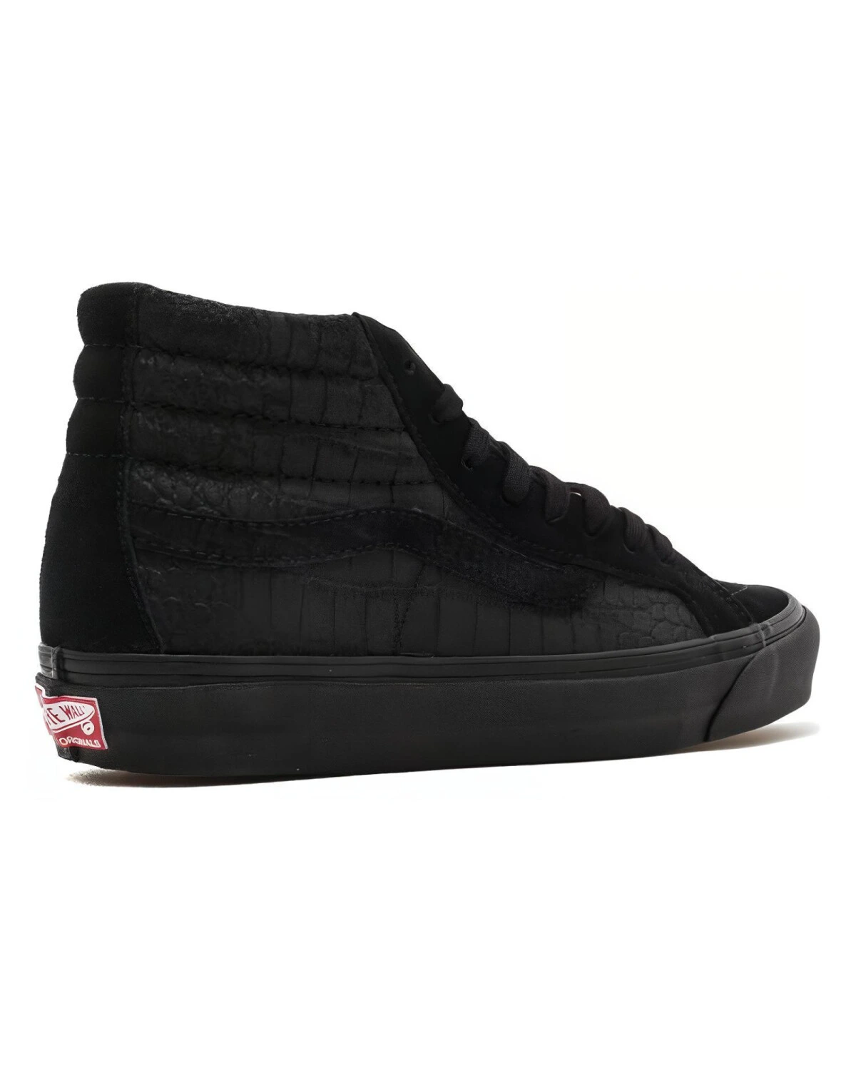Vans SK8 унисекс кеды высокие черные с амортизацией картинка