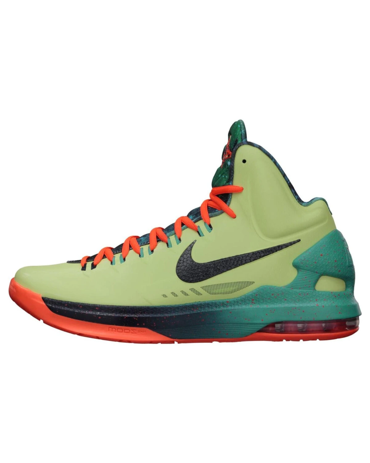 Nike KD 5 All-Star Area 72 мужские кроссовки зелёные анти-скользящие лёгкие картинка