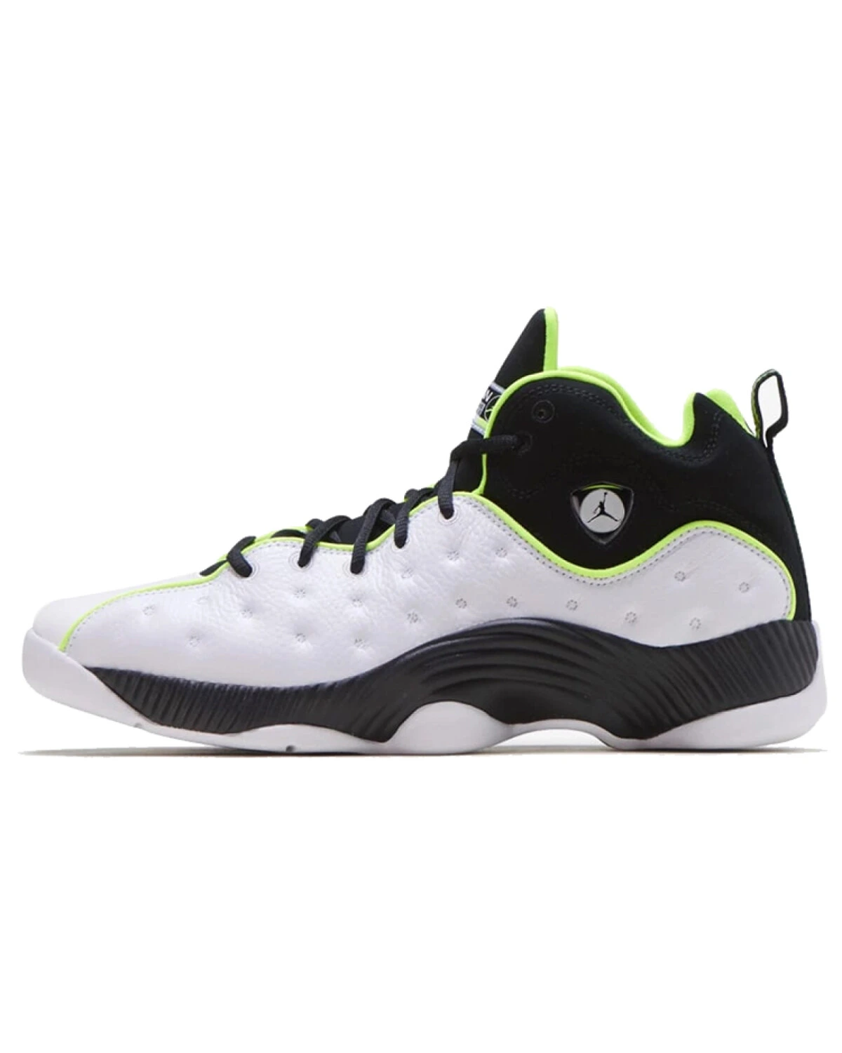 Jordan Jumpman Team II мужские баскетбольные кроссовки бело-зелёные картинка