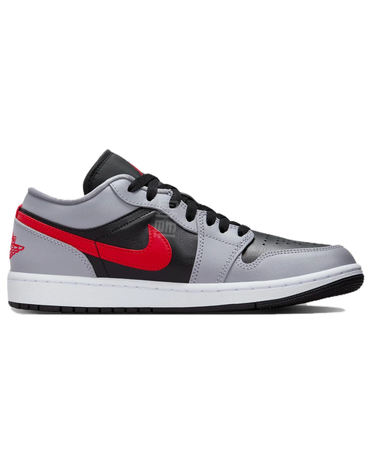 Jordan Air Jordan 1 Low женские ретро кроссовки серо-красные с амортизацией картинка