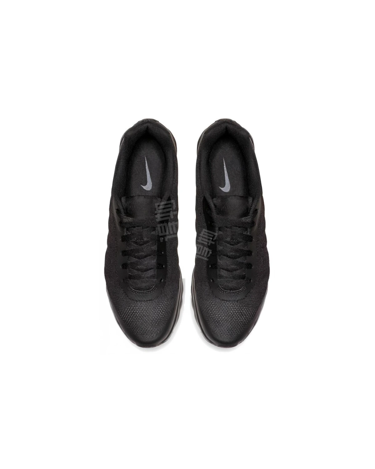 Nike Air Max Invigor мужские кроссовки чёрные тканевые картинка