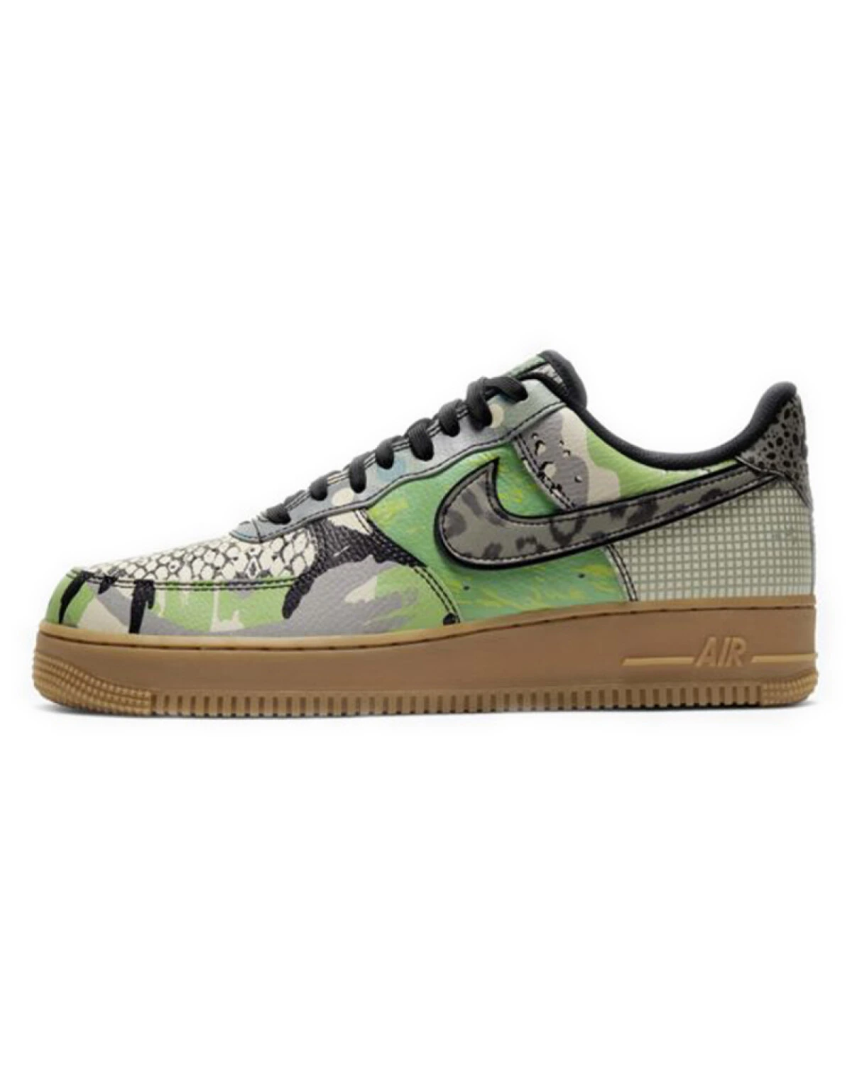 Nike Air Force 1 QS City of Dreams unisex кроссовки зелёные картинка