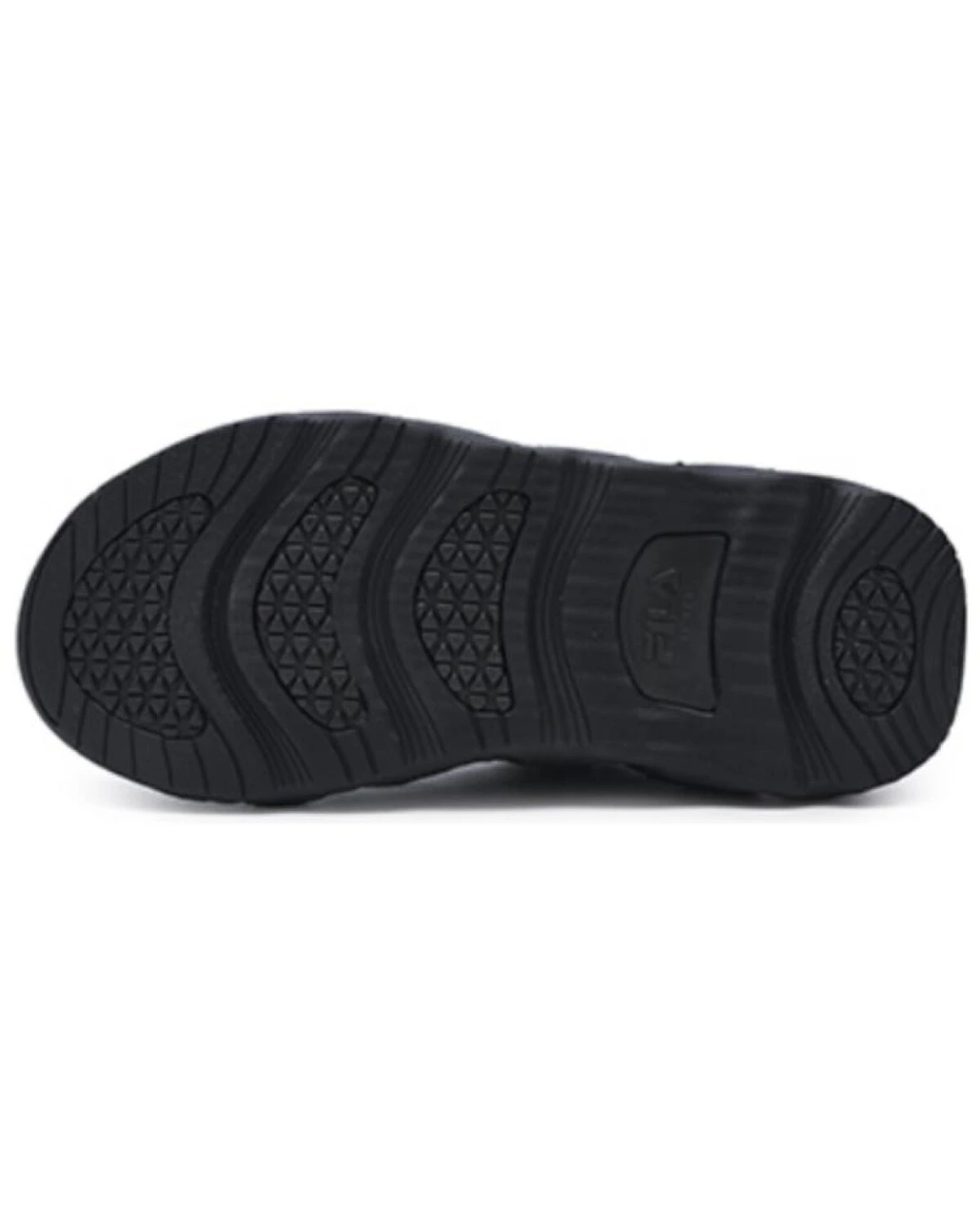 FILA Croissant Sneakers женские повседневные кроссовки чёрные с комбинированным верхом картинка