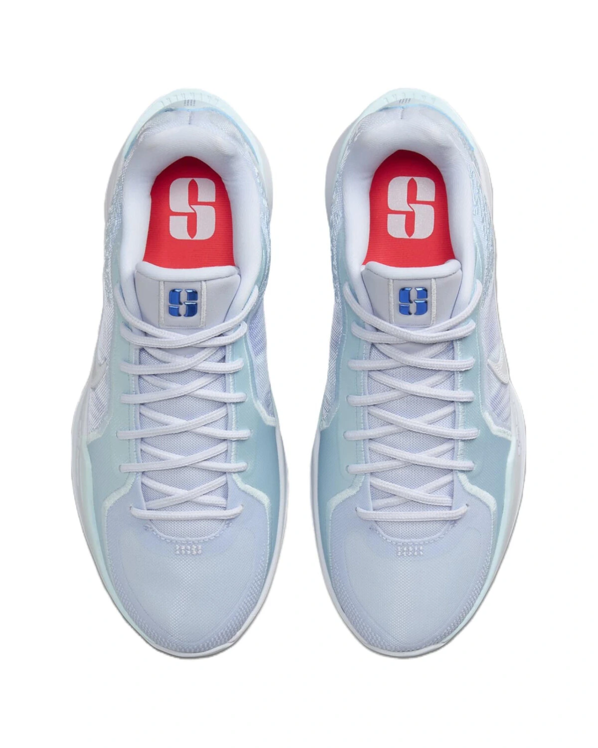 Nike Sabrina 2 женские кроссовки баскетбольные серо-синие картинка