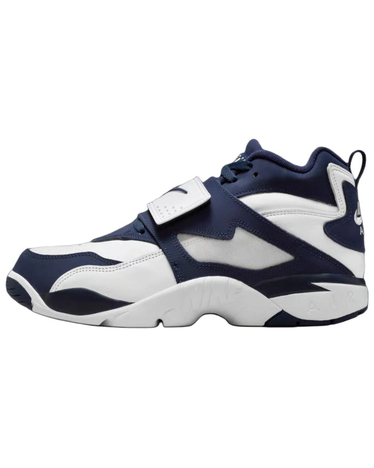 Nike Air Diamond Turf Cowboys мужские спортивные кроссовки белые кожаные картинка