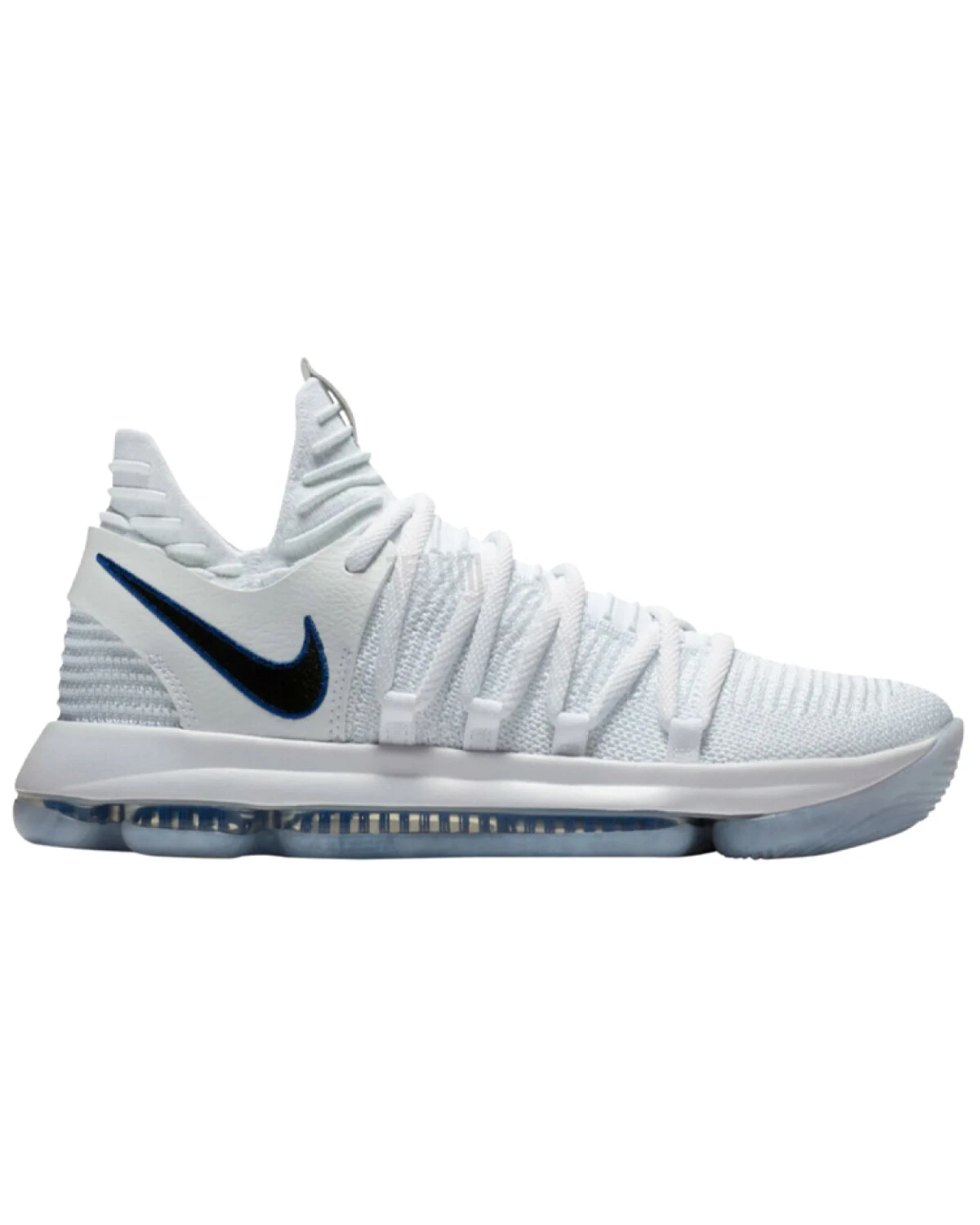 Nike KD 10 Numbers мужские баскетбольные кроссовки белые с амортизацией картинка