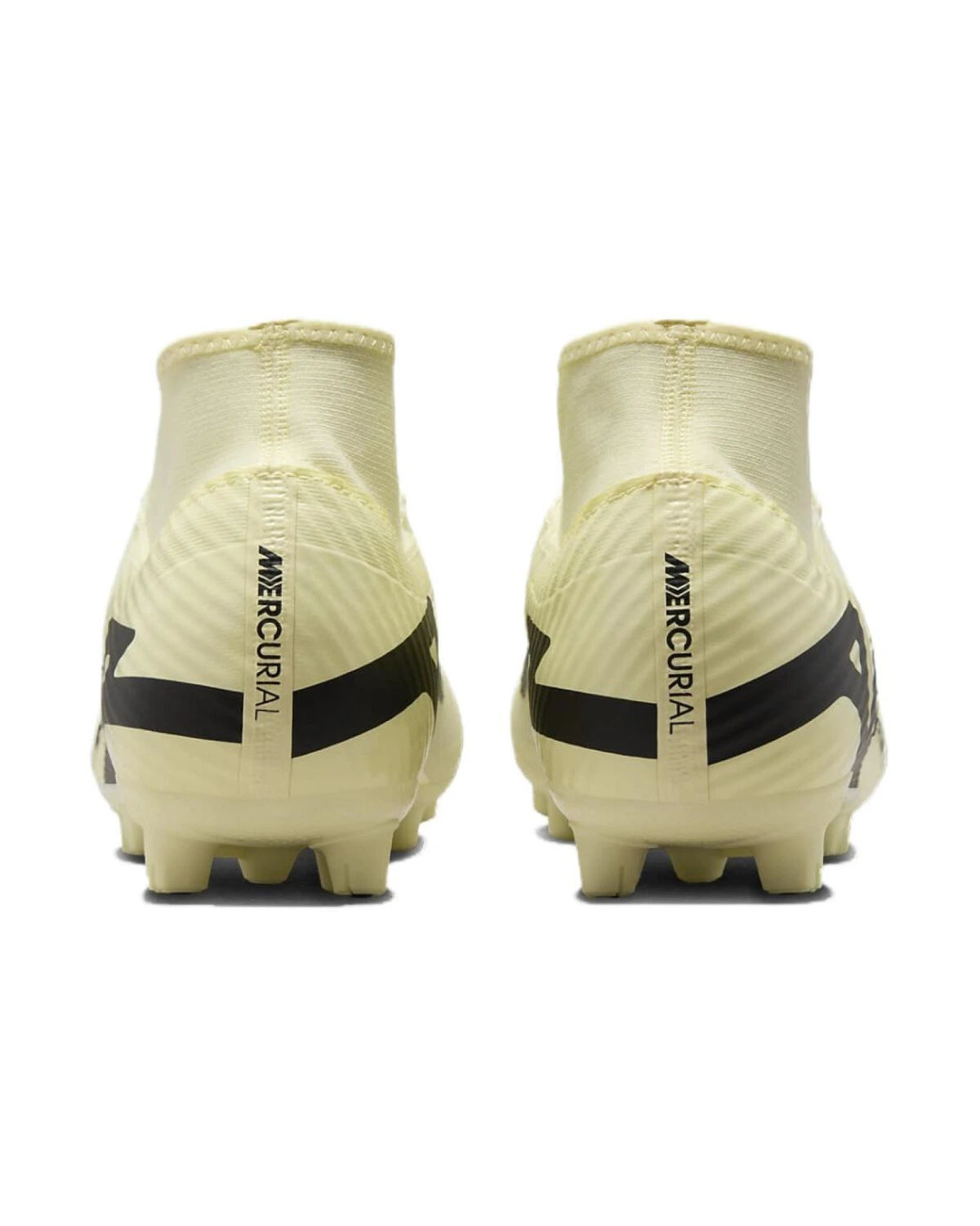 Nike Mercurial Superfly 9 унисекс футбольные бутсы жёлтые высокие картинка
