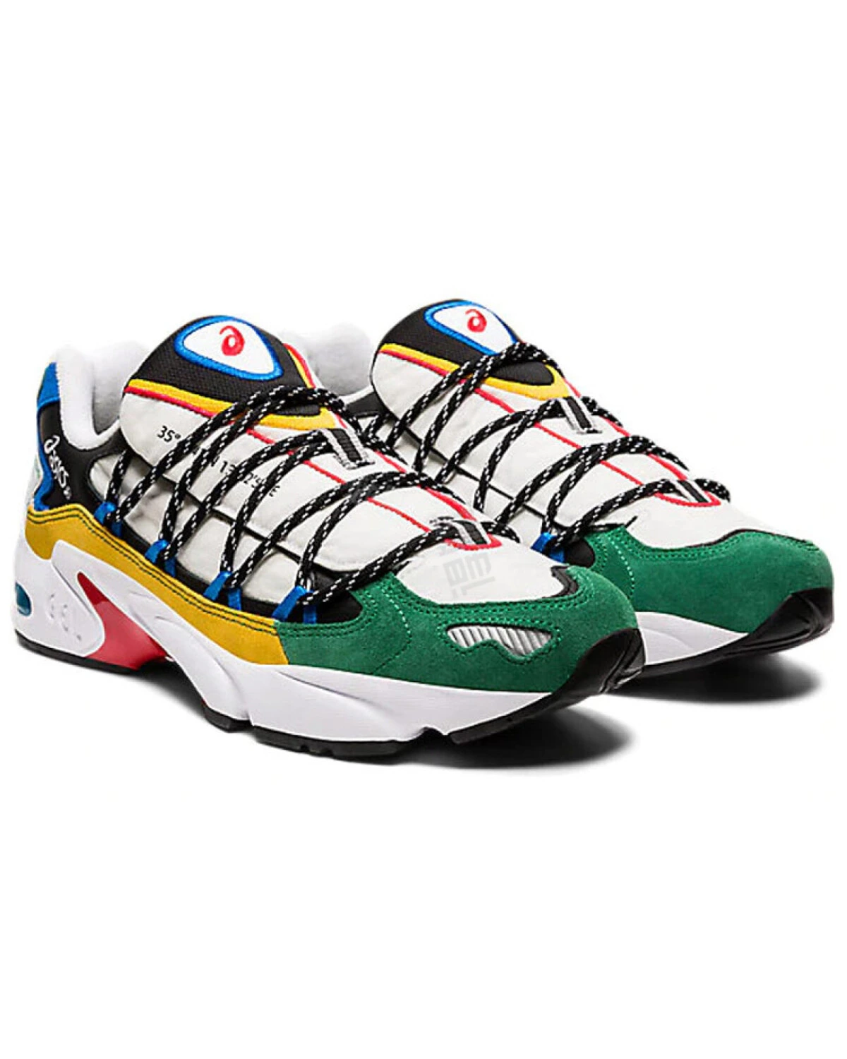 Asics Gel-Kayano 5 мужские кроссовки белые из замши и искусственной кожи картинка