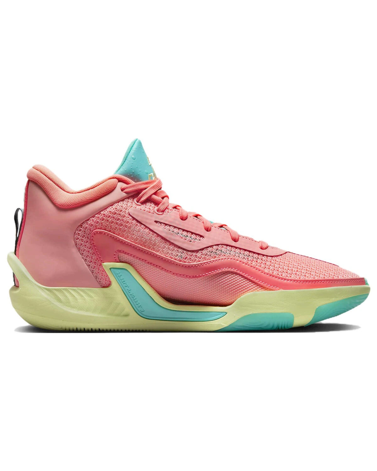Jordan Tatum 1 "Pink Lemonade" мужские баскетбольные кроссовки с амортизацией розово-жёлтые картинка