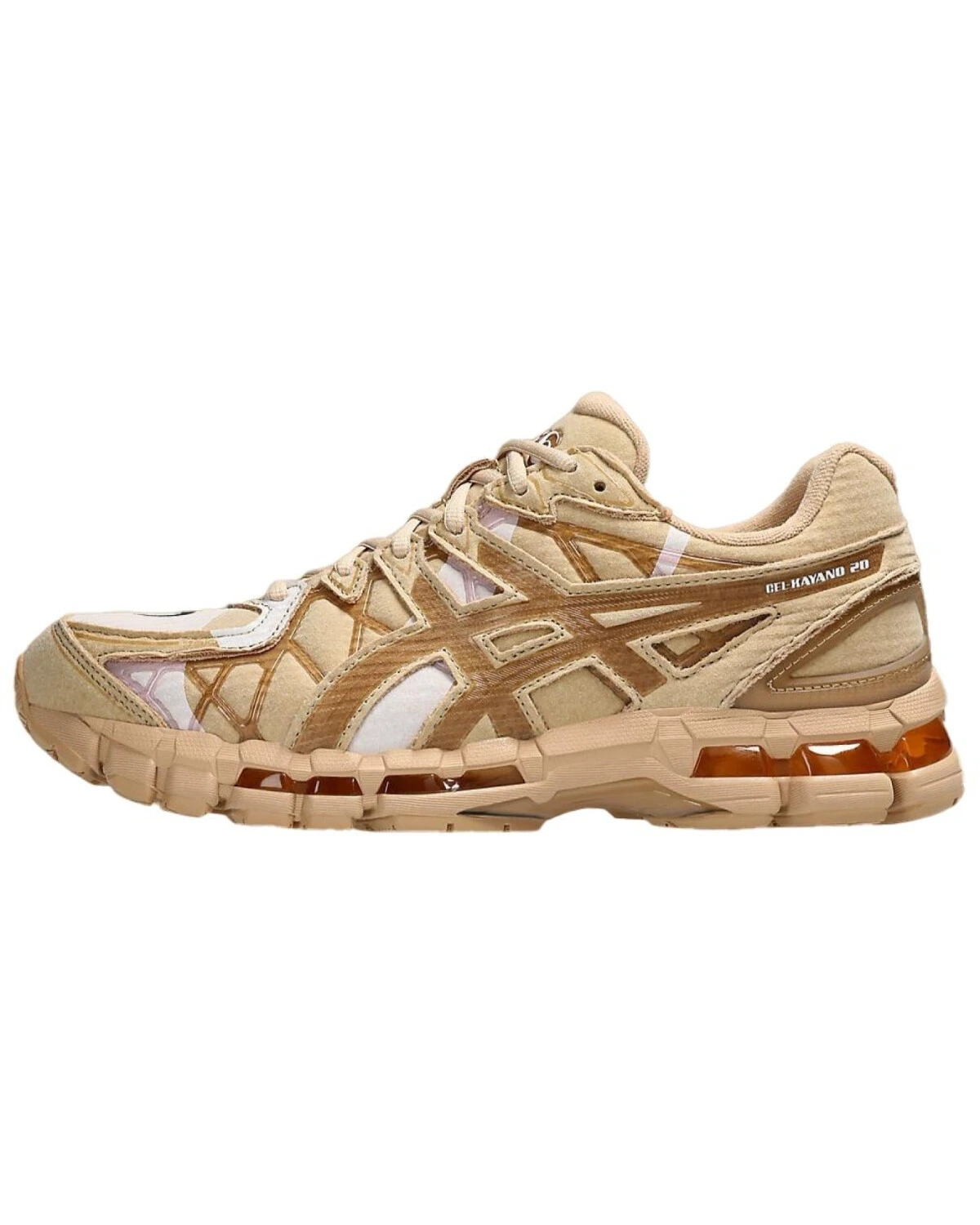 Asics Gel-Kayano20 unisex спортивные кроссовки коричневые для бега картинка