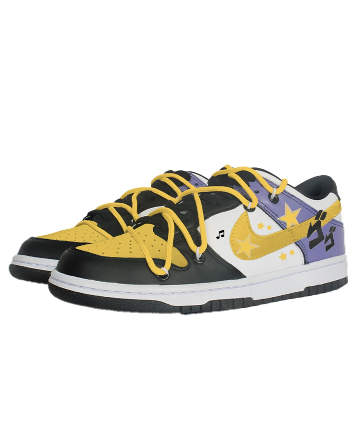 Nike Dunk унисекс кроссовки с принтом звезд многоцветные картинка