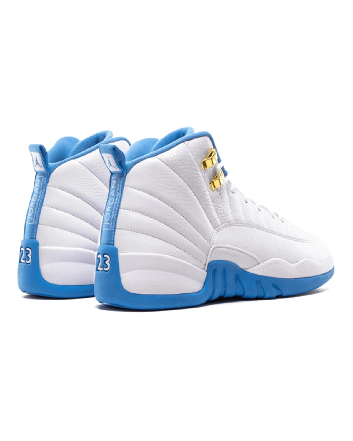 Jordan Air Jordan 12 Retro University Blue детские баскетбольные кроссовки высокие кожаные картинка