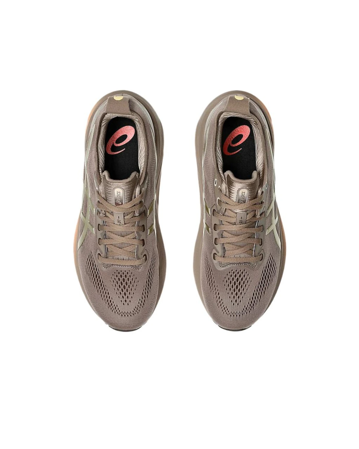 Asics Gel-Kayano 31 LUXE мужские кроссовки лёгкие серо-коричневые картинка