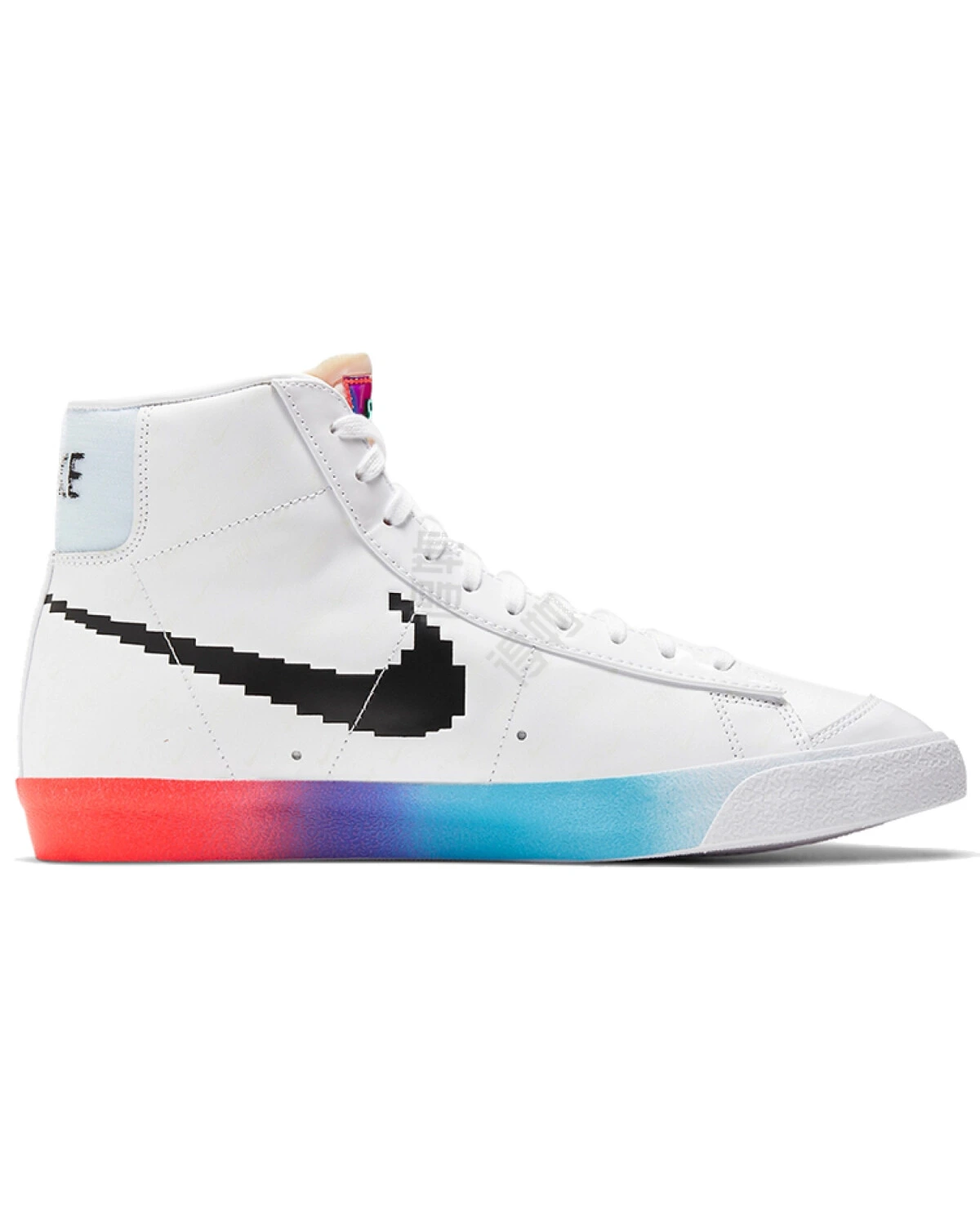 Nike Blazer Mid '77 Vintage "Have A Good Game" мужские кроссовки белые с пиксельным принтом картинка