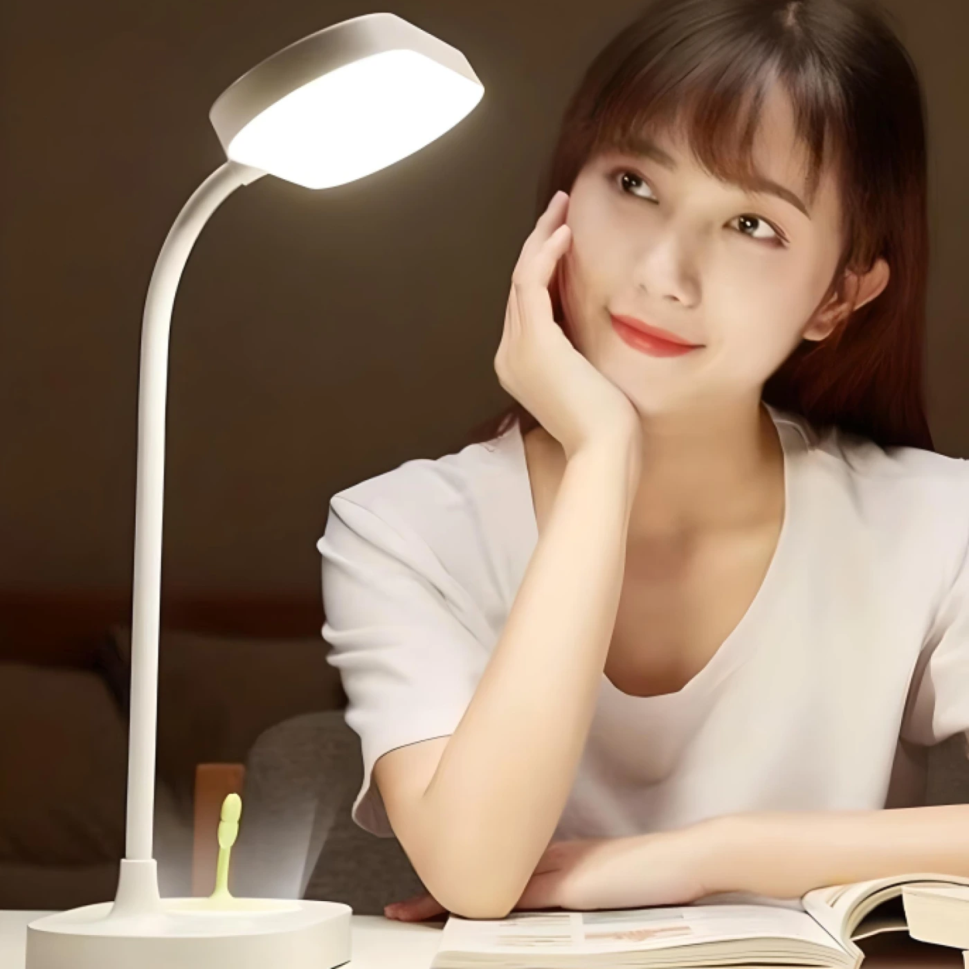 Настольная лампа Midea "Четырехлистный клевер" картинка