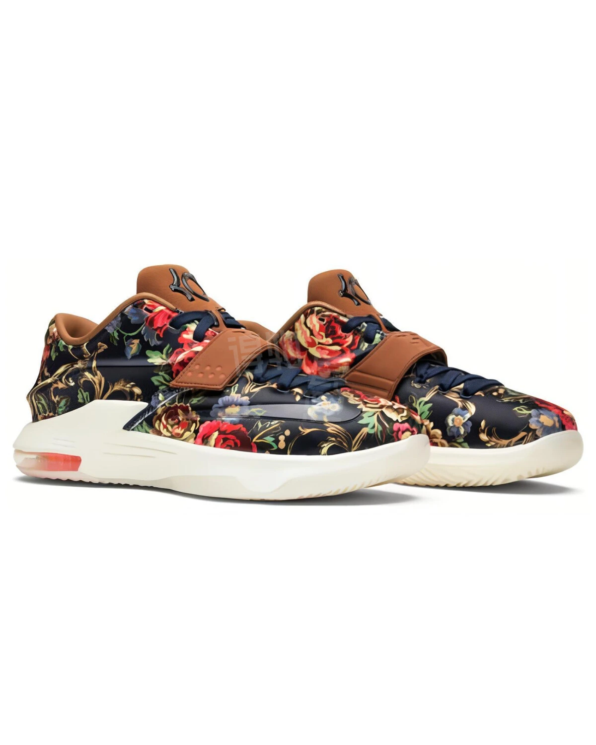 Nike KD 7 EXT "Floral" мужские баскетбольные кроссовки цветочные с амортизацией картинка